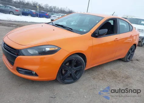 2014 Dodge Dart Sxt z USA, uszkodzony, nr VIN 1C3CDFBB1ED775429